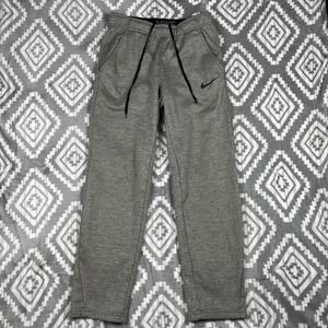 Nike Dry Team Therma-fit pants Mens Sz S Small Training Green Sweatpants Fleece